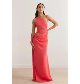 Lexi Aurea Dress Flamingo Size AU 6