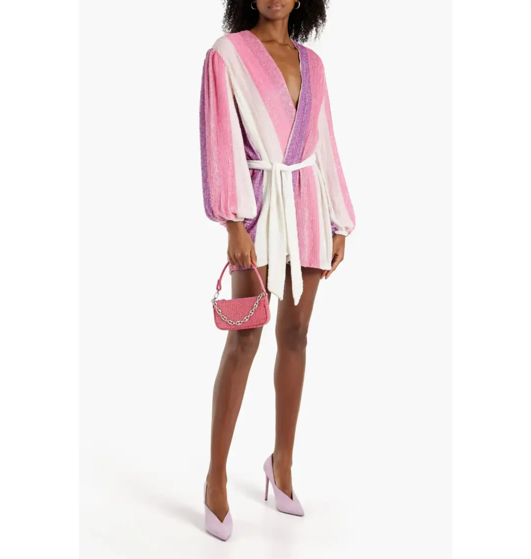 Retrofete Gabrielle Robe Dress Multi Size M / AU 10 for rent on The Volte - main image