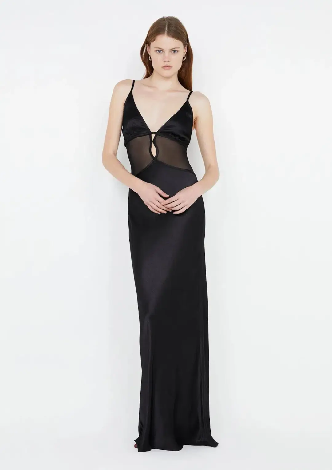 Bec and Bridge Ayala Maxi Dress Black Size 10 for rent on The Volte - main image