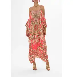 Camilla The Shell Games Shoestring Strap Kaftan Print One Size for rent on The Volte - image 1