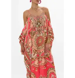 Camilla The Shell Games Shoestring Strap Kaftan Print One Size for rent on The Volte - image 2