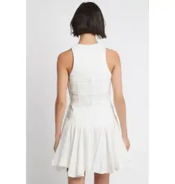 Aje Corset Mini Dress White Size AU 12 for rent on The Volte - image 4