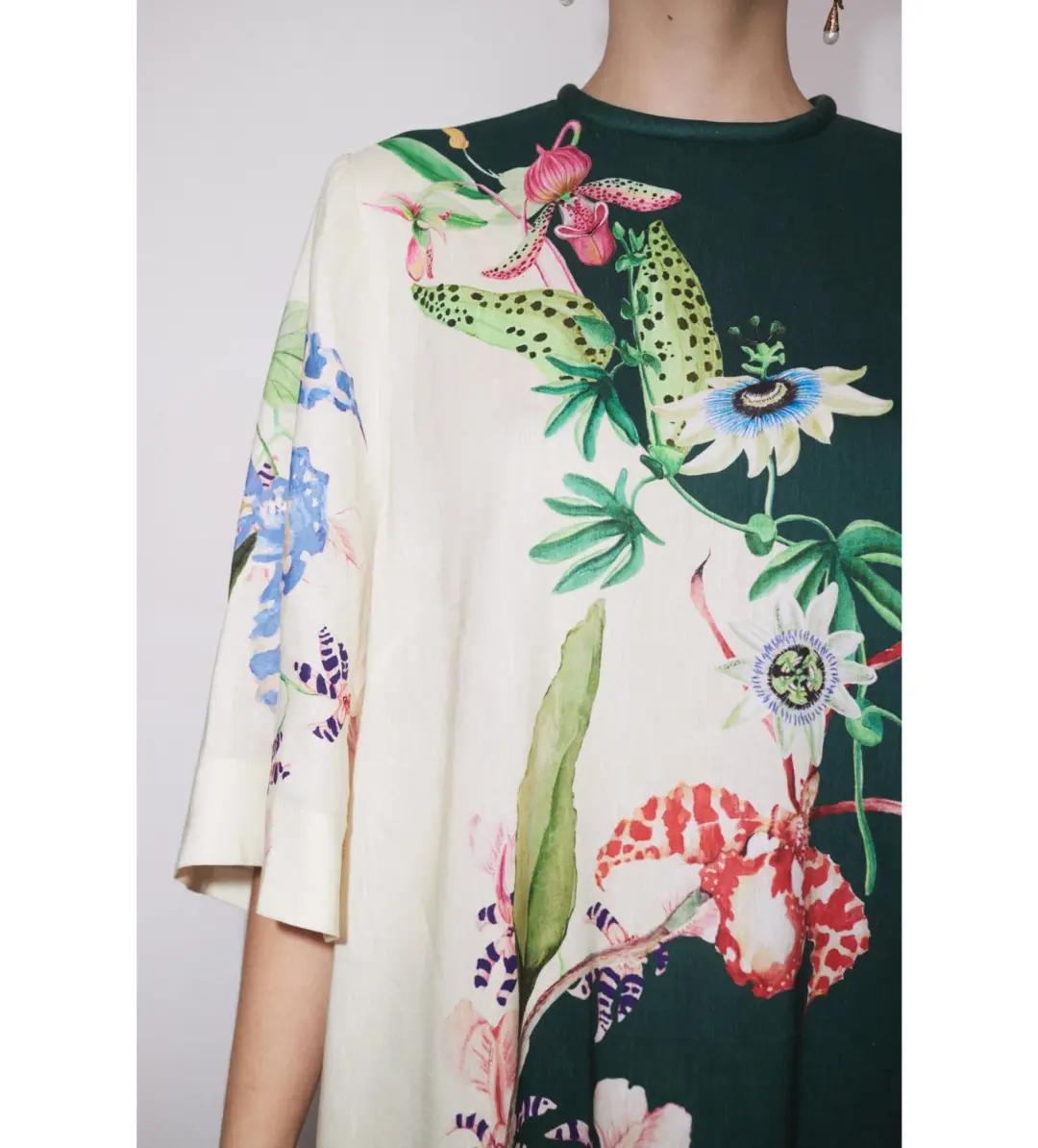 Alemais Aggie Midi Dress Multi/Floral Size 16 for rent on The Volte - main image