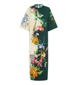 Alemais Aggie Midi Dress Multi/Floral Size 16 for rent on The Volte - image 4
