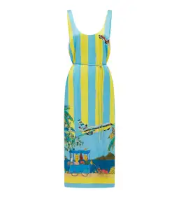 Alemais All Aboard Sleeveless Midi Dress Print Size AU 16 for rent on The Volte - image 4