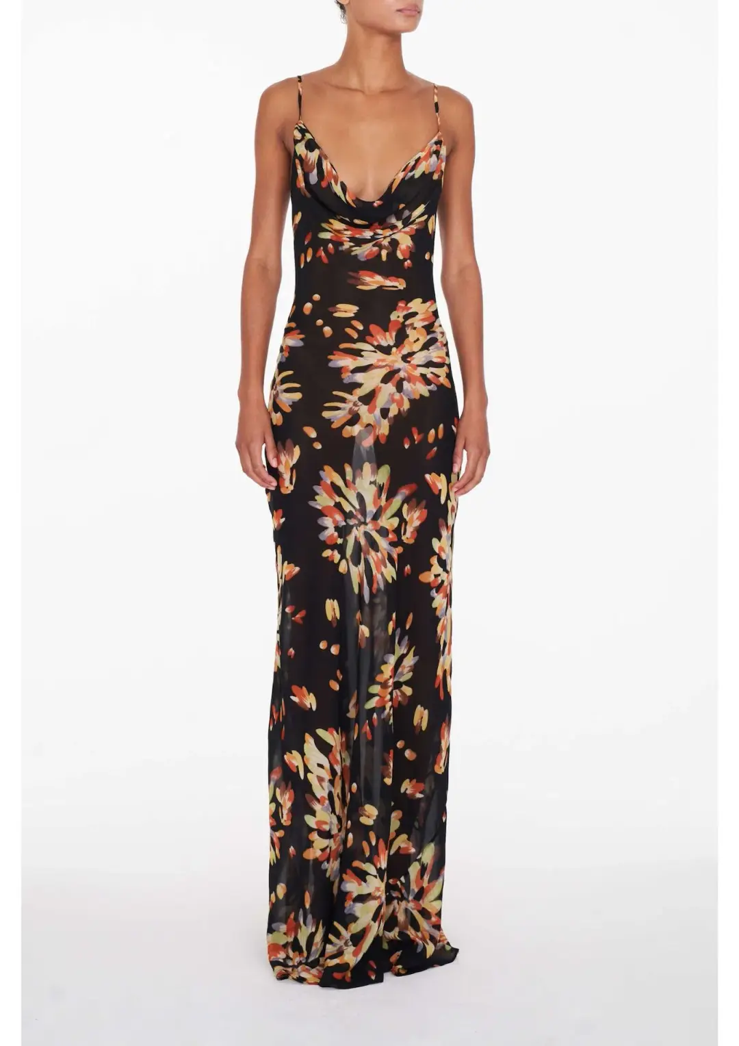 Rat & Boa Catarina Maxi Dress Floral Size S / AU 8 for rent on The Volte - main image