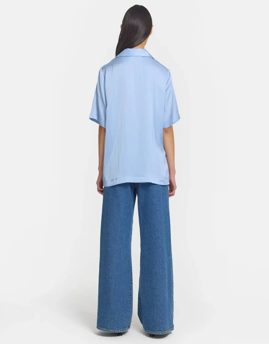 Viktoria And Woods Applause Shirt And Pilot Pant Set Hydrogen/Light Blue Size 4 / AU 14 for rent on The Volte - main image