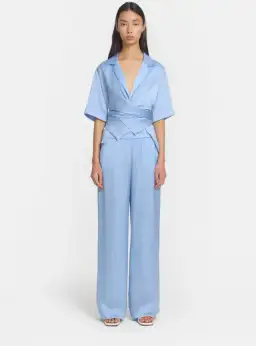 Viktoria And Woods Applause Shirt And Pilot Pant Set Hydrogen/Light Blue Size 4 / AU 14 for rent on The Volte - image 5