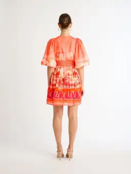 Sheike Love Boat Mini Dress Print Size AU 6 for rent on The Volte - image 3