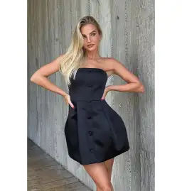 Bianca & Bridgett Elysse Mini Dress Black Size AU 6 for rent on The Volte - image 5