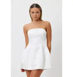 Bianca & Bridgett Mila Dress White Size AU 6 for rent on The Volte - image 2