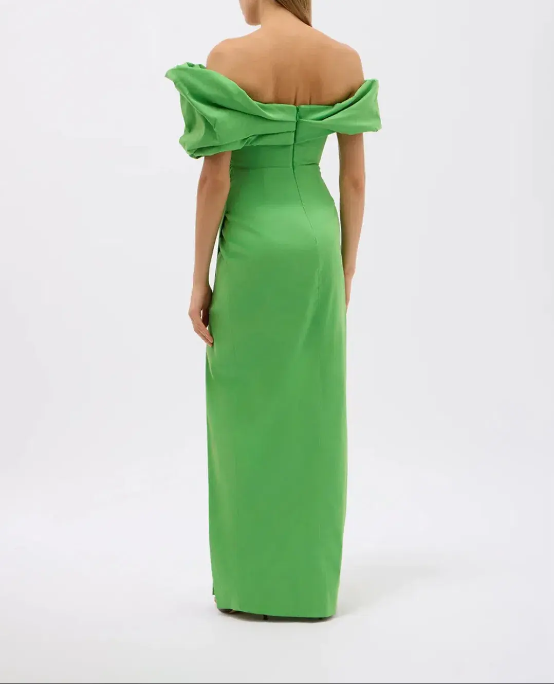 Rachel Gilbert Gia Gown Green Size 3 / AU 12 for rent on The Volte - main image