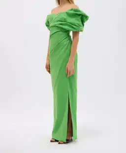 Rachel Gilbert Gia Gown Green Size 3 / AU 12 for rent on The Volte - image 2