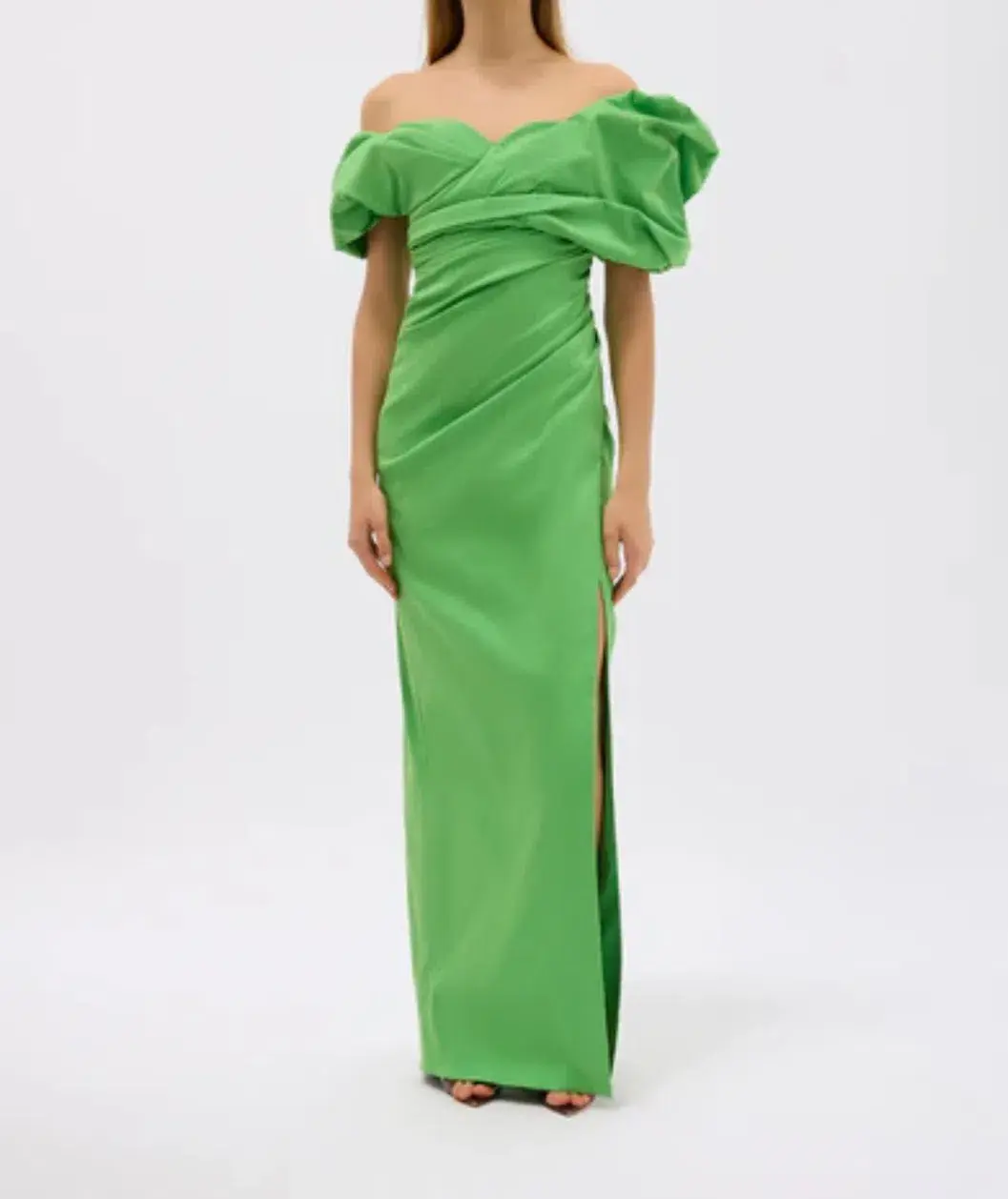 Rachel Gilbert Gia Gown Green Size 3 / AU 12 for rent on The Volte - main image
