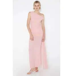 Bec & Bridge Victoria Asym Dusty Pink Size AU 8 for rent on The Volte - image 1