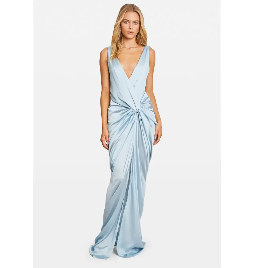 Baobab Liz Maxi Dress Ice Blue Size Large / AU 12 for rent on The Volte - main image