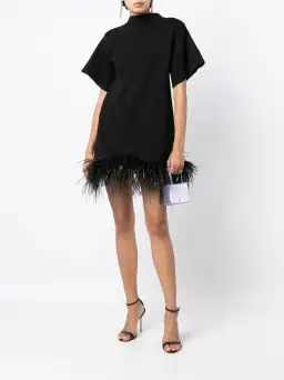 Rachel Gilbert Rita Mini Dress Black Size M / AU 12 for rent on The Volte - image 2