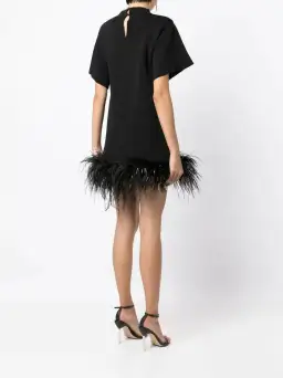 Rachel Gilbert Rita Mini Dress Black Size M / AU 12 for rent on The Volte - image 3