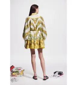 Alemais Gisela Mini Dress Floral Size AU 16 for rent on The Volte - image 3