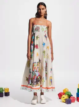 Alemais Players Sundress Print Size AU 16 for rent on The Volte - image 1