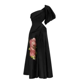 Alemais Regent Gown Noir Black Size AU 16 for rent on The Volte - image 4