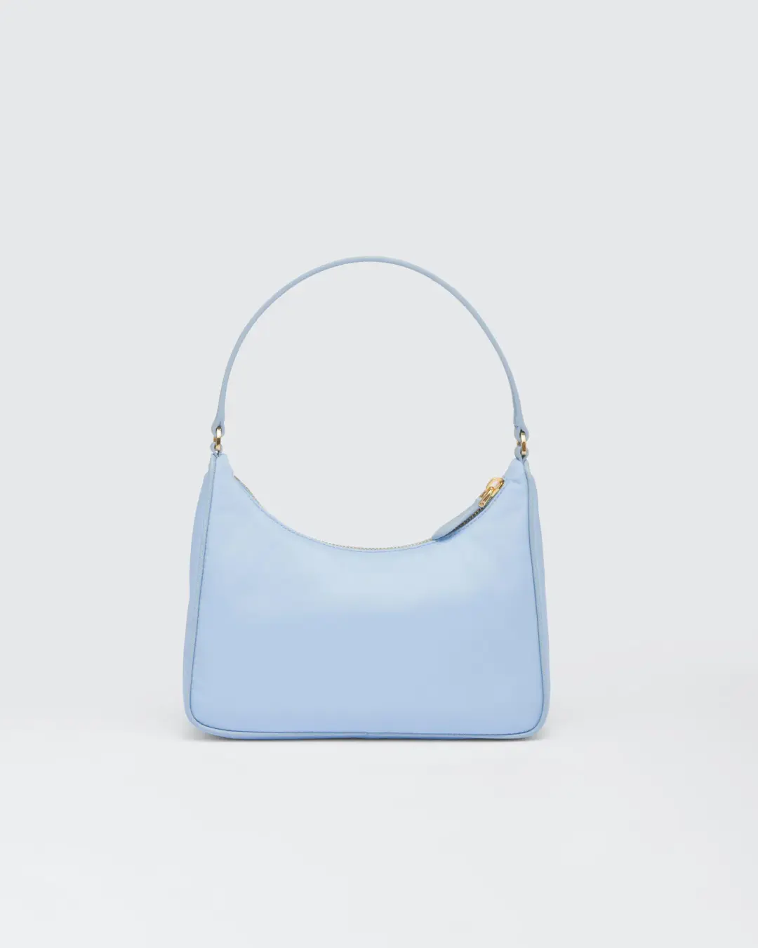 Prada Re-Edition 2005 Re-Nylon & Saffiano Mini Bag Pale Blue for rent on The Volte - main image