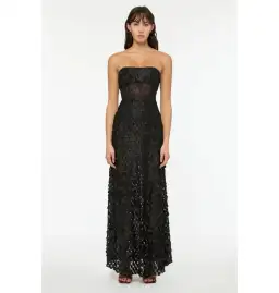 Manning Cartell Supreme Extreme Strapless Gown Black Size XXS / AU 4 for rent on The Volte - image 1