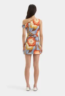 Sir the label The Avery Twist Mini Dress Camellia Print Size 8 for rent on The Volte - image 4