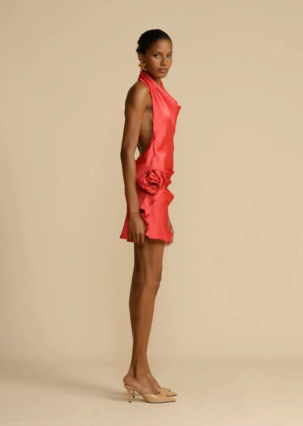 Arcina Ori Rosa Dress Red Size S / AU 8 for rent on The Volte - main image