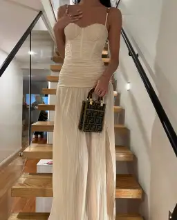 Manning Cartell Double Time Pleat Dress - Size 4 for rent on The Volte - image 3