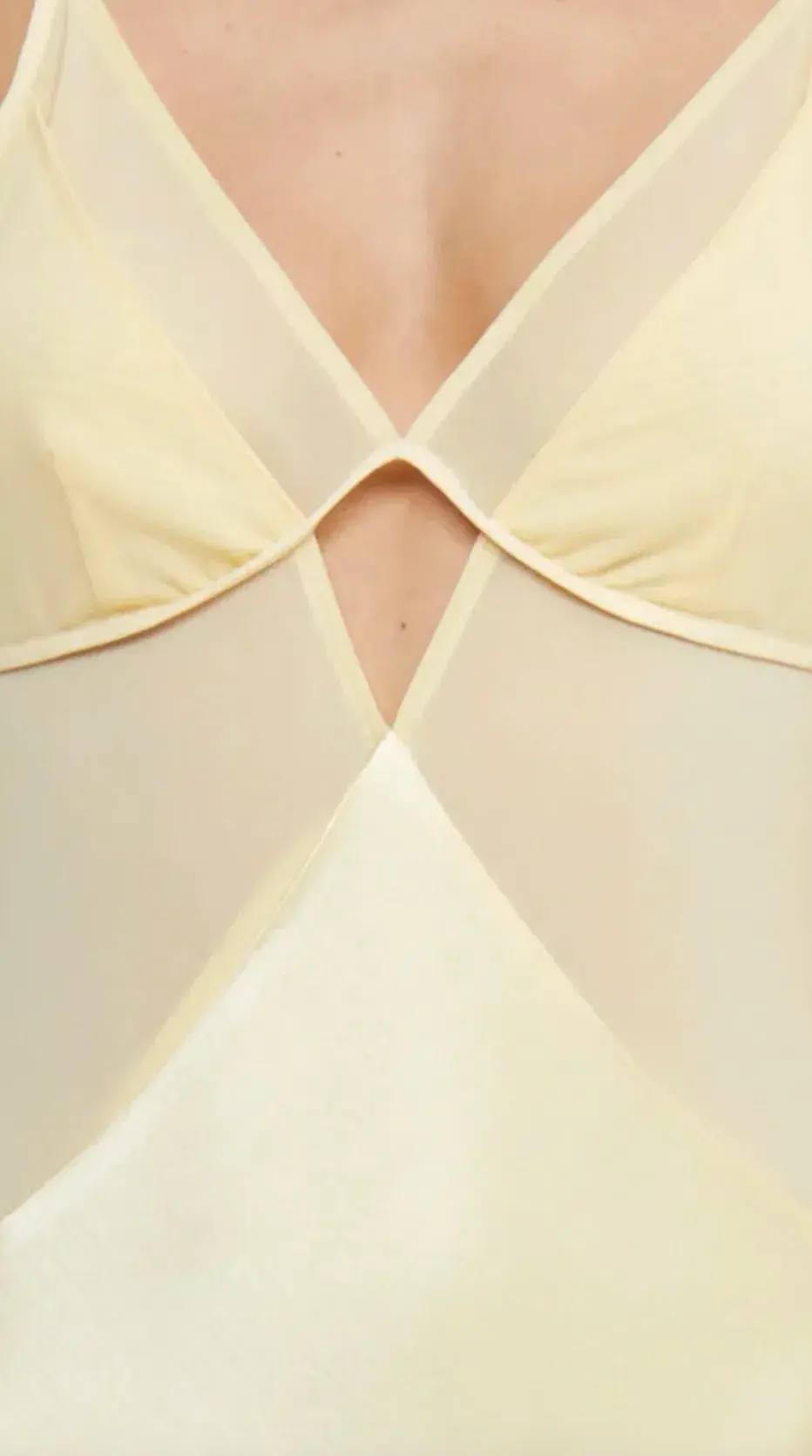 Bec & Bridge: Margot V Maxi Dress Butter Yellow - Size 6 for rent on The Volte - main image