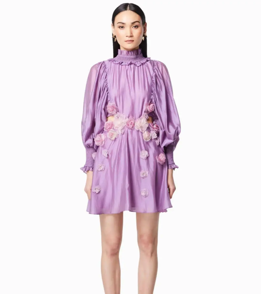 Elliatt Barcelona Dress Purple Size 8 for rent on The Volte - main image