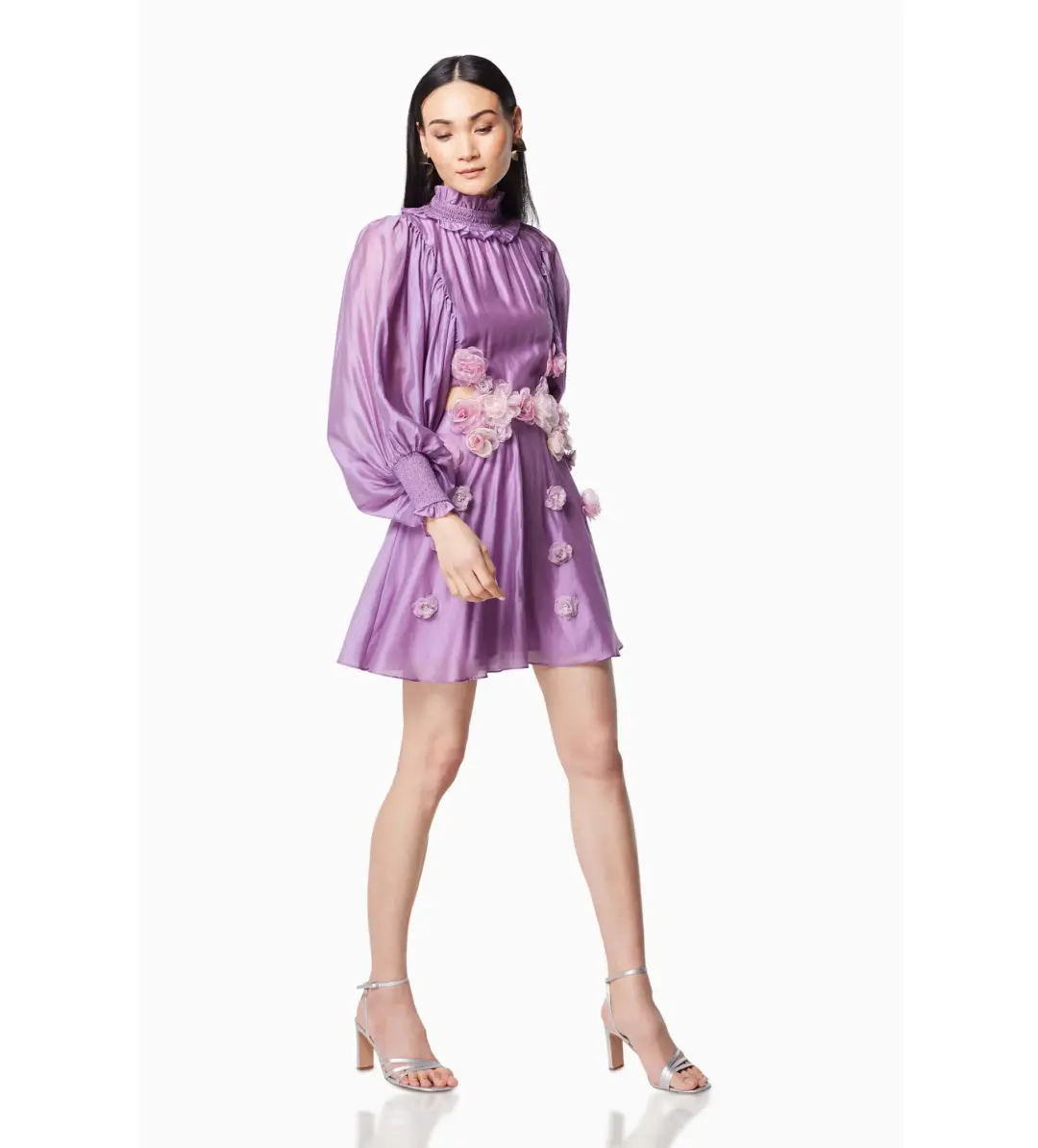 Elliatt Barcelona Dress Purple Size 12 for rent on The Volte - main image
