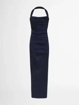 Sheike Carrie Gown Strapless Dress Navy Blue Size AU 8 for rent on The Volte - image 6