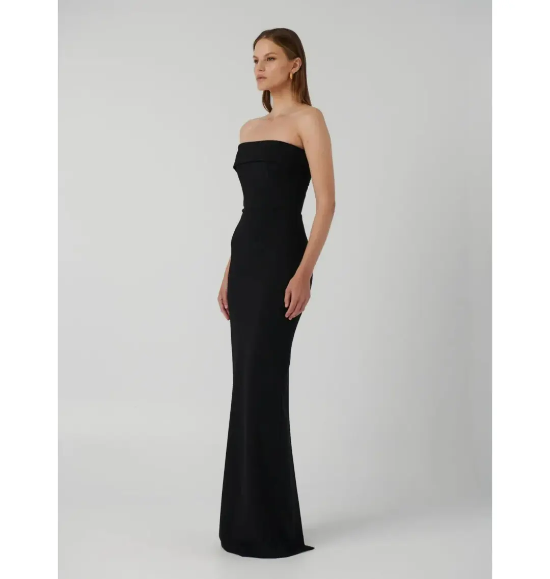 Effie Kats Monroe Gown in Black Size M / AU 10 for rent on The Volte - main image