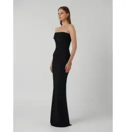 Effie Kats Monroe Gown in Black Size M / AU 10 for rent on The Volte - image 2