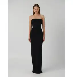 Effie Kats Monroe Gown in Black Size M / AU 10 for rent on The Volte - image 1