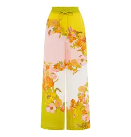 Alemais Silas Shirt Size AU 10 and Pant Size AU 12 Set Multi/Floral for rent on The Volte - image 5