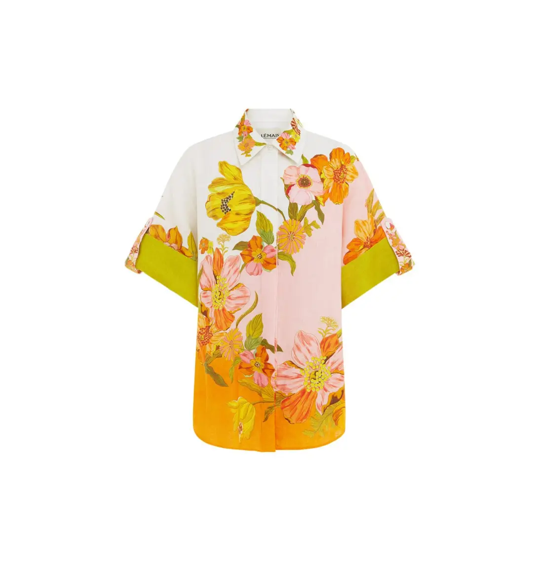 Alemais Silas Shirt Size AU 10 and Pant Size AU 12 Set Multi/Floral for rent on The Volte - main image