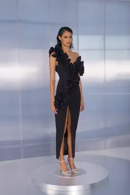 Eliya the Label Rosanna Dress Black Size 6 for rent on The Volte - image 4