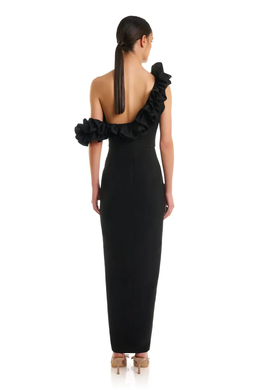 Eliya the Label Rosanna Dress Black Size 6 for rent on The Volte - main image