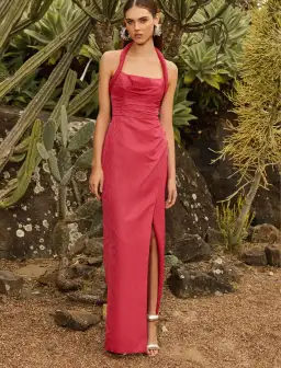 Rebecca Vallance Tahlia Gown Pink Size 6 for rent on The Volte - image 1