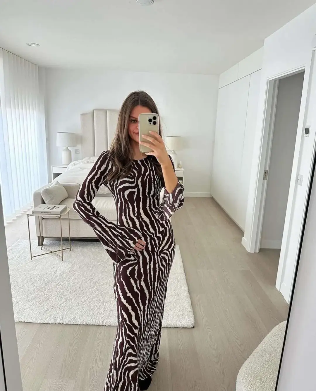 Realisation Par The Gia Maxi Dress Animal Print Size 10 for rent on The Volte - main image