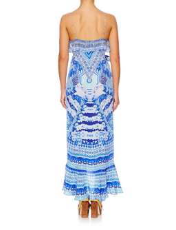 Camilla Throwing Shade Long Wrap Dress Size 8