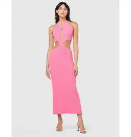 Manning Cartell Beyond Limits Knit Dress Pink Size AU 6