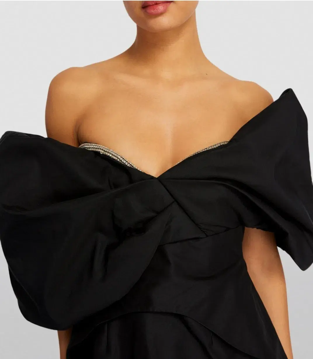 Rachel Gilbert Xavier Gown Black Size 3/AU 12 for rent on The Volte - main image