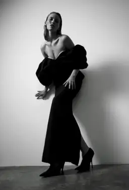 Rachel Gilbert Xavier Gown Black Size 3/AU 12 for rent on The Volte - image 5