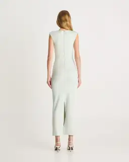 Romy Scuba Gathered Dress Mint Size 12 for rent on The Volte - image 3