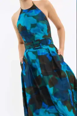 Rebecca Vallance Night Shade Gown Print Size 4 for rent on The Volte - image 4