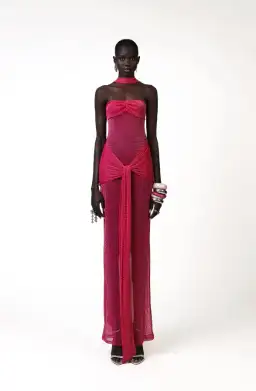 Khanums Kesca Maxi Gown Pink Size S / 8 for rent on The Volte - image 1